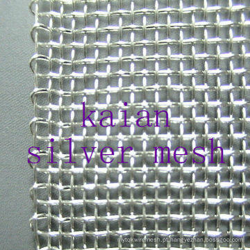 Wrapped Silver Wire Mesh para bateria / electro ----- 30 anos de fabricação de fornecedores venda quente